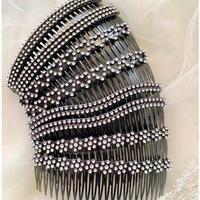 (MGS) Sirkam Rambut permata Hitam - Aksesoris Rambut Hitam / Sirkam Rambut Hitam Permata Murah / SIR