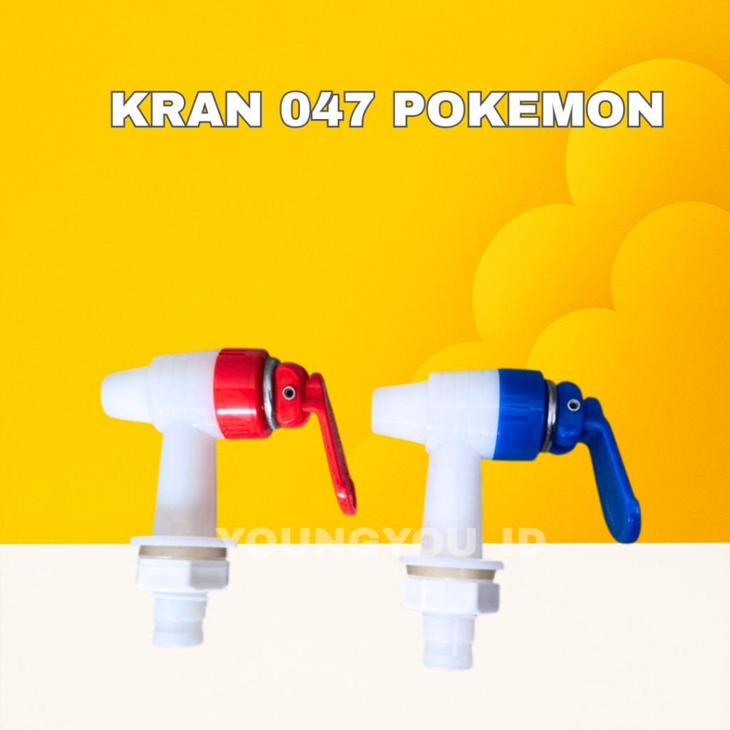 KRAN DISPENSER MINI 047 POKEMON – UNTUK AIR PANAS/DINGIN