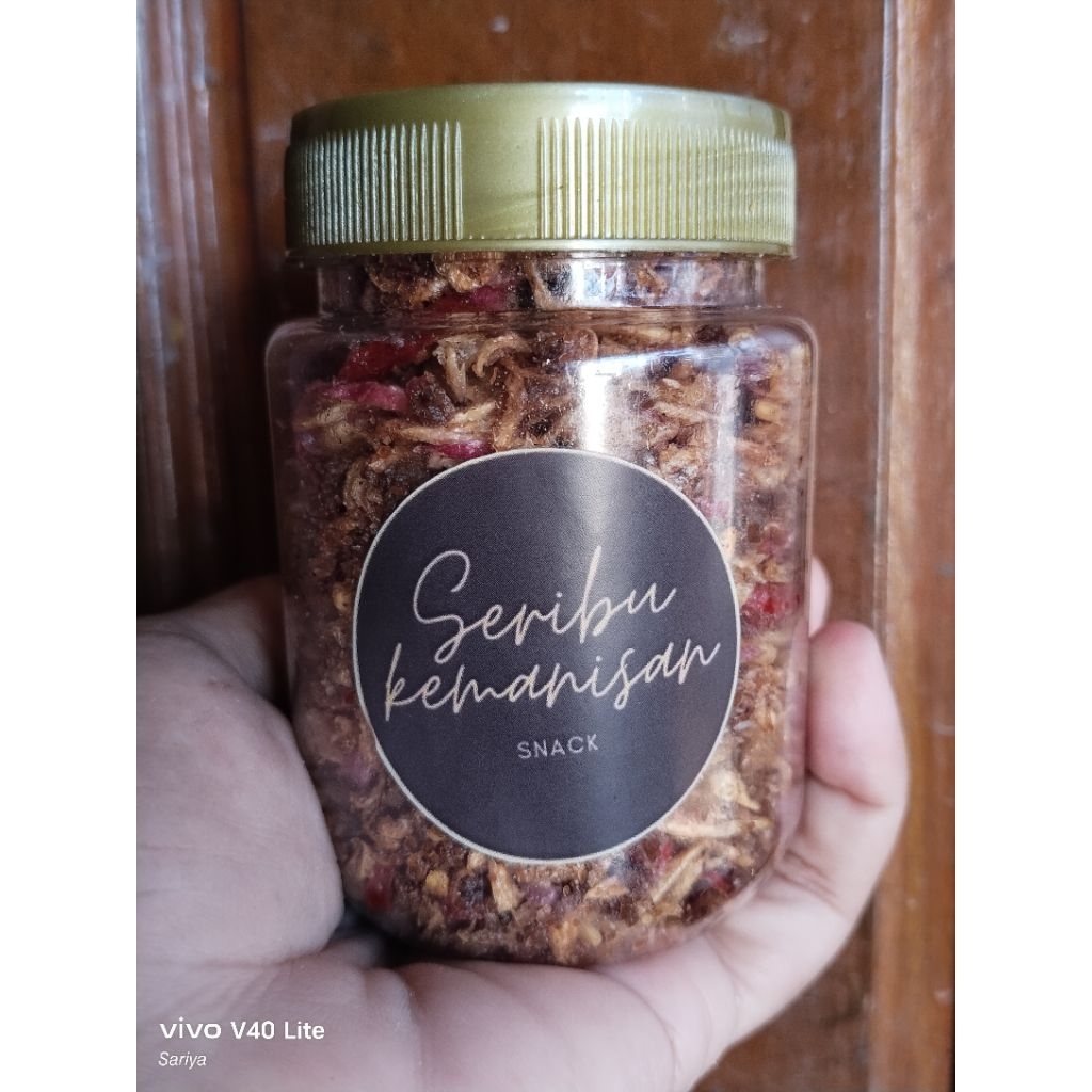 

siwang terasi bawang / prutuk trasi toples 200ml