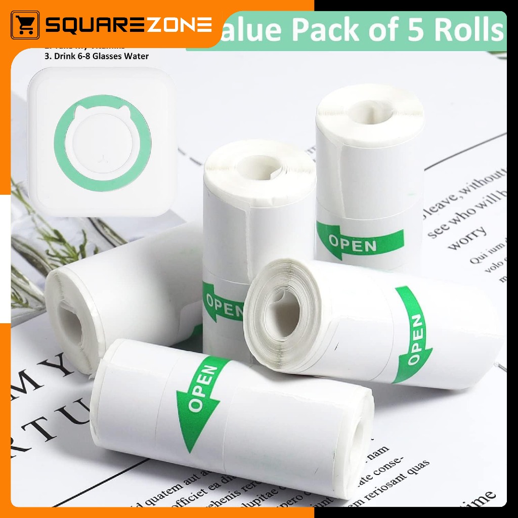 

Label Sticker Thermal 3Meter Kertas Label Resi Barcode Anti Air Tanpa Luntur ATK3001