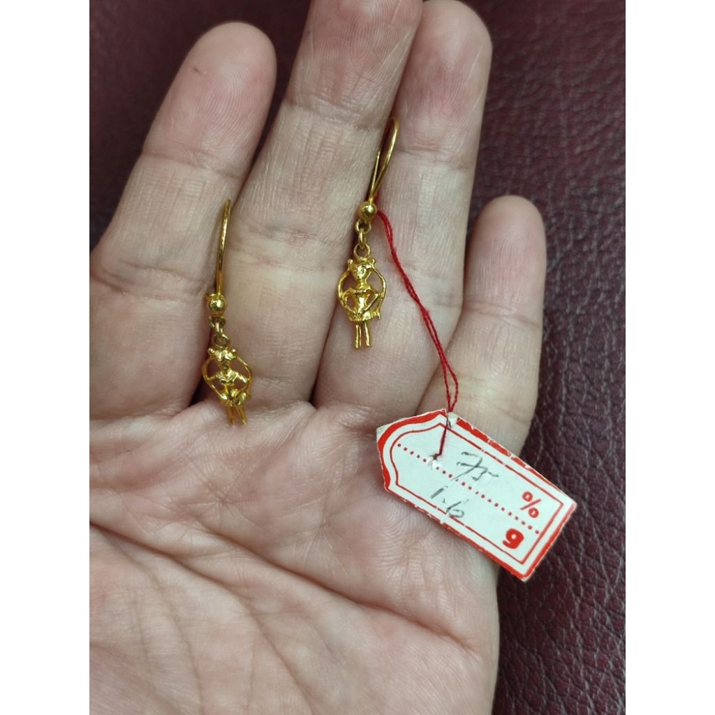 Anting emas 75 sailormoon