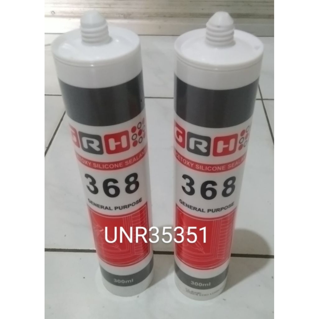 sealant lem kaca GRH 368 asam