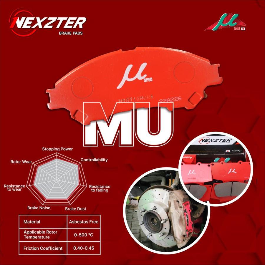 MU NEXZTER Brakepad Kampas Rem AP Racing CALIPER 6 POT CP 9040 , CP7040 D54 6 POTS CP9010