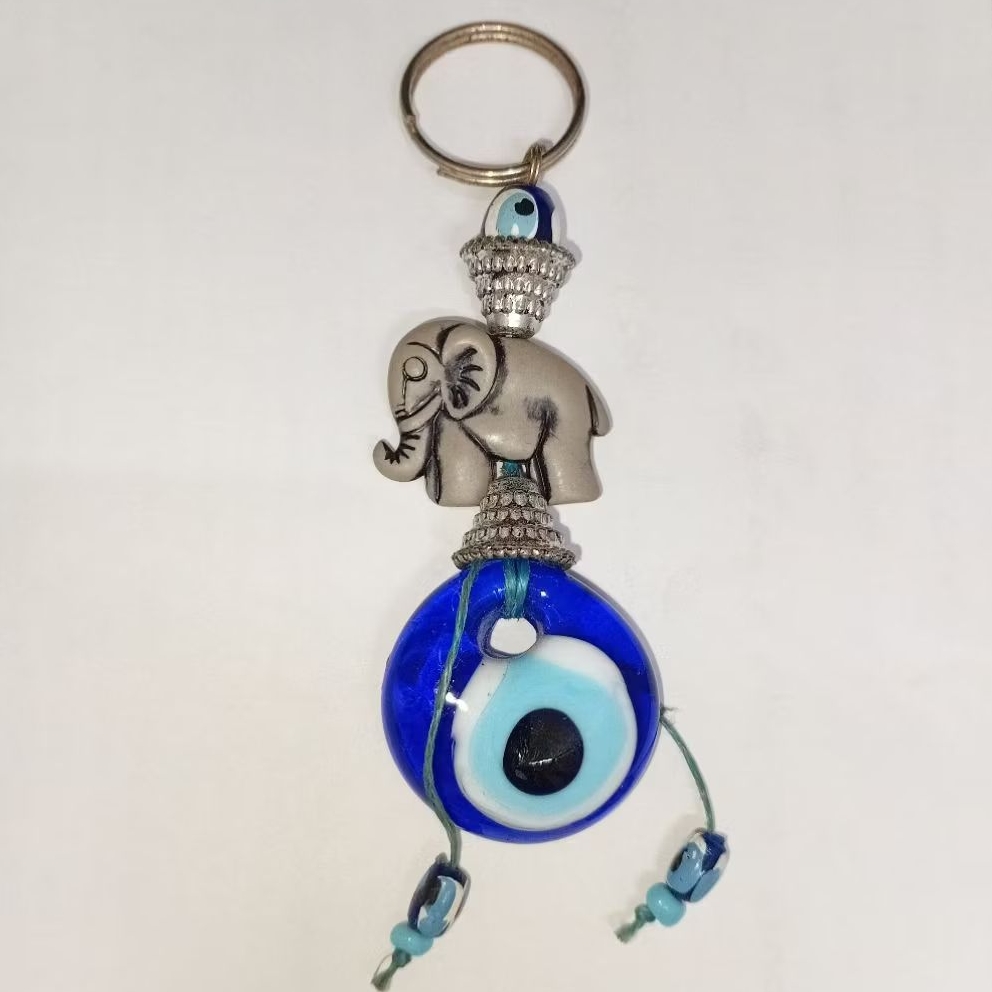 Gantungan Kunci Evil Eye Turkish dengan Gajah