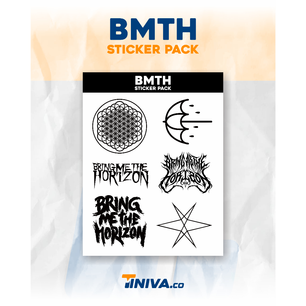 

Sticker Pack BMTH | Sticker Vinyl | Untuk HP, Laptop, Helm, Motor, Mobil, Tumblr