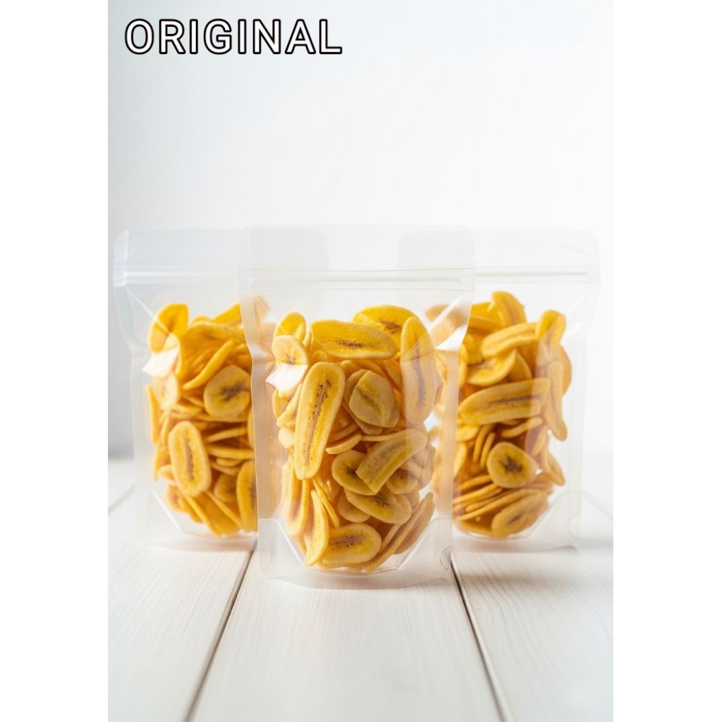 

Keripik pisang gurih,manis,original 250g cocok dijual atau dicemilin