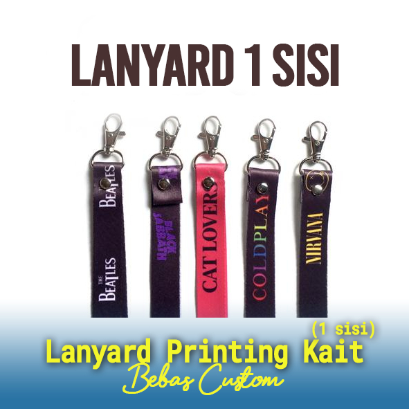 

Lanyard Printing 1 Sisi Model Kait, Lanyard Cocok Untuk ID Card, Lanyard Model Kait Premium, Lanyard 1 Sisi Pekanbaru, Lanyard Untuk Karyawan