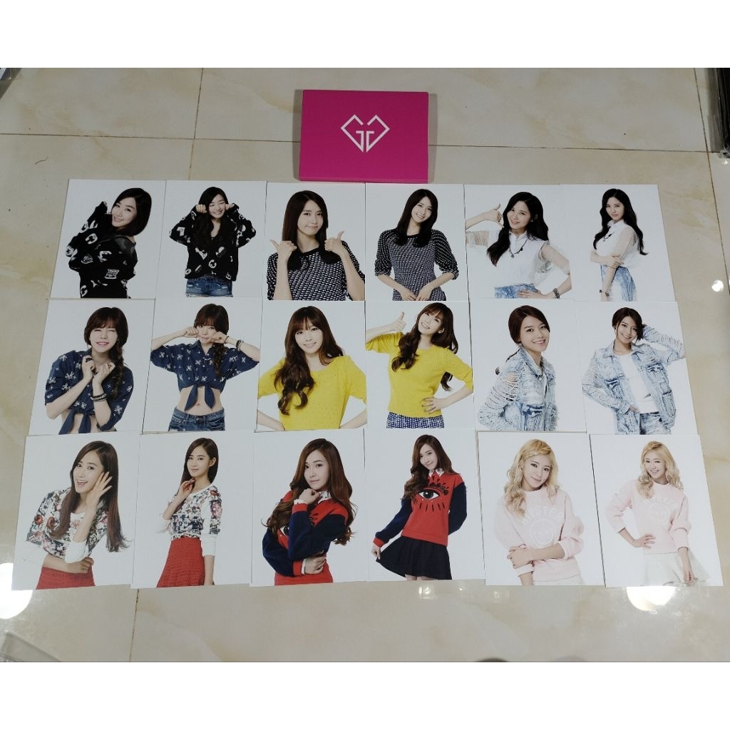 [RARE] SNSD Girls' Generation IGAB Lucky Card Postcard Official Goodies