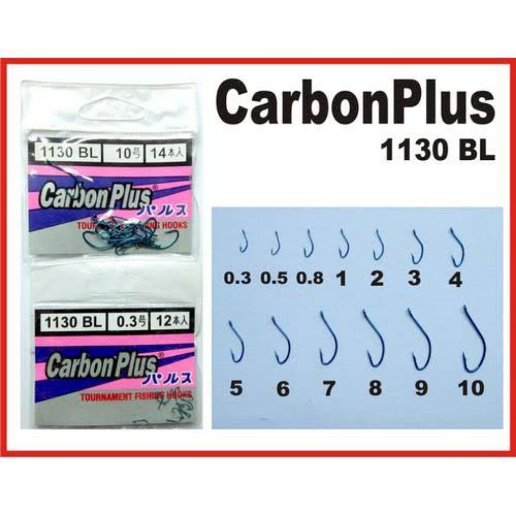 KAIL CARBON PLUS BIRU LUBANG