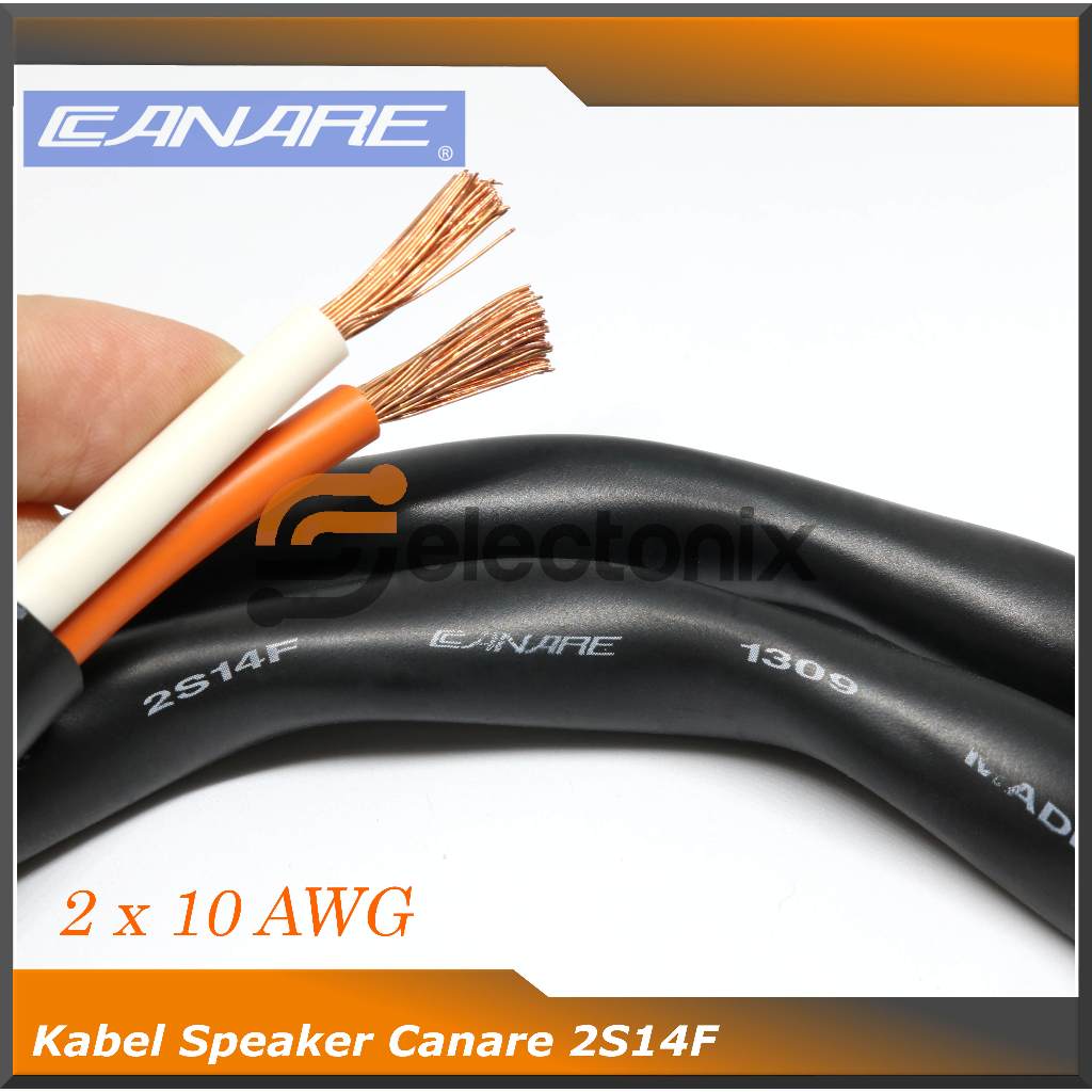 Kabel Audio Speaker Canare 2S14F / 2S14 [roll] - 100m