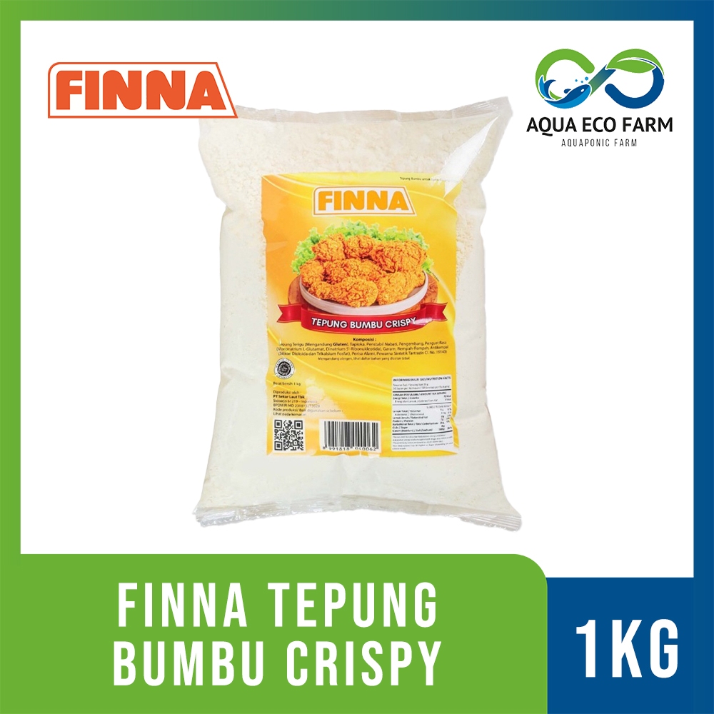 

FINNA Tepung Bumbu Crispy 1kg – Tepung Siap Pakai untuk Gorengan Renyah & Gurih