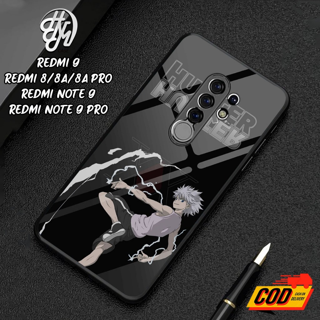 Casing Hp Untuk Xioami Redmi 9 /  Note 9 / Note 9 Pro / 8 / 8A / 8A Pro  - Fashion Anime killua Case