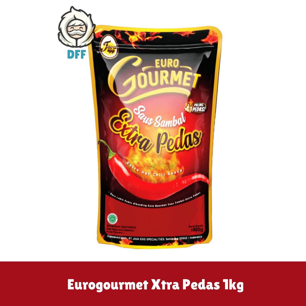 

Euro Gourmet Sambal Extra Pedas 1 kg