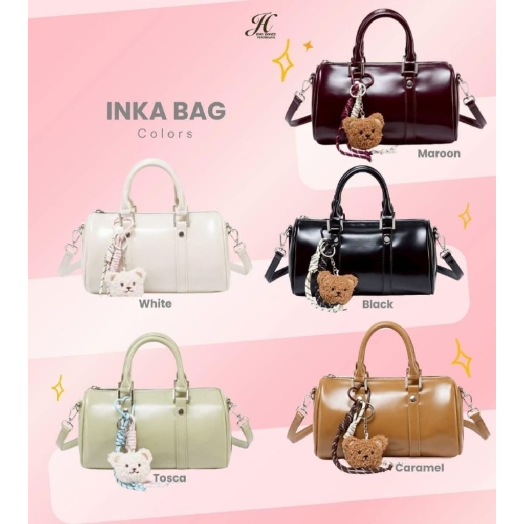 JIMS HONEY - INKA BAG - TAS SELEMPANG WANITA MODEL BARU ( FREE GANTUNGAN TAS)