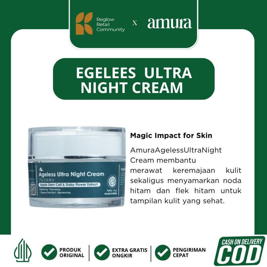Amura Ageless Ultra Night Cream
