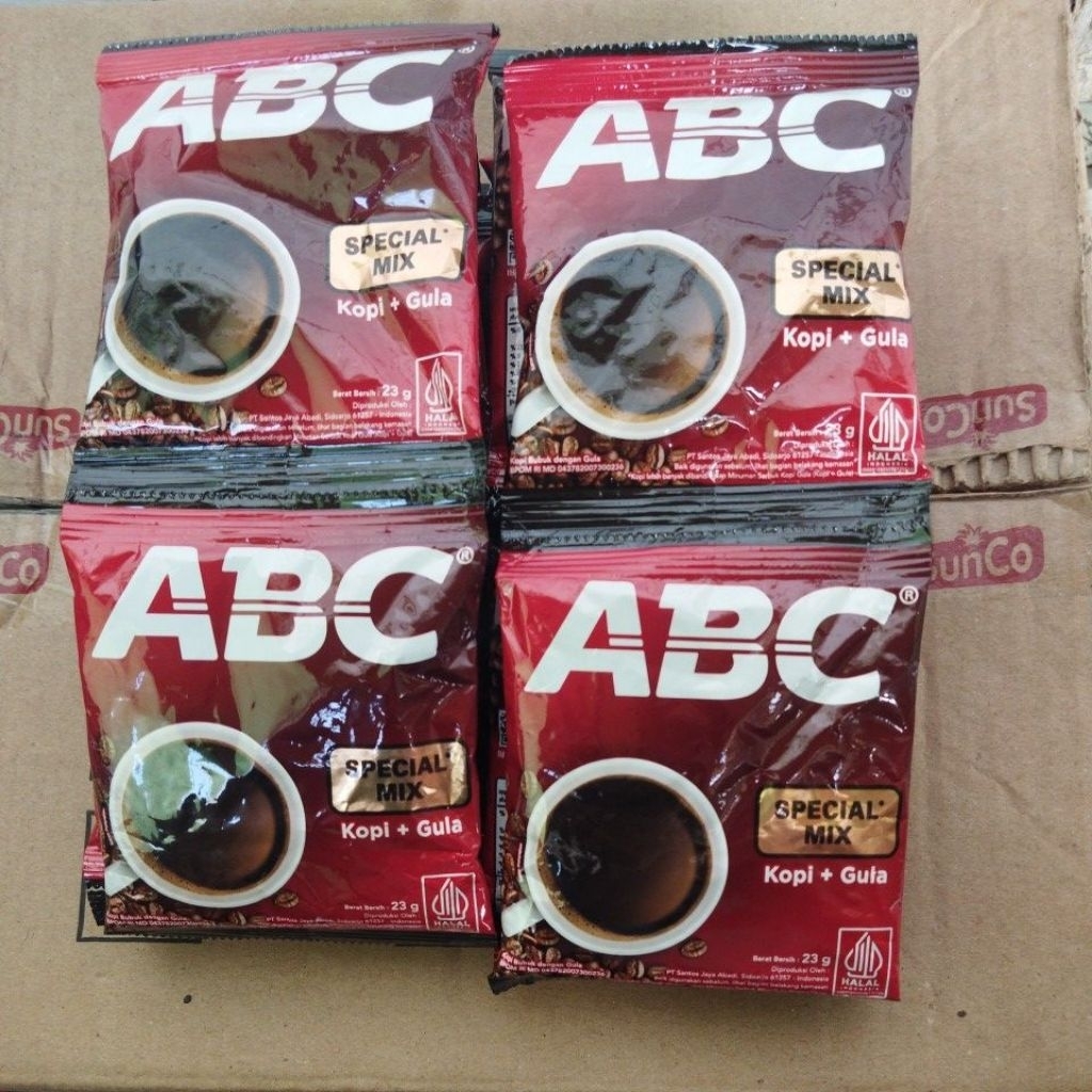 

Kopi ABC Spesial Mix Kopi+Gula