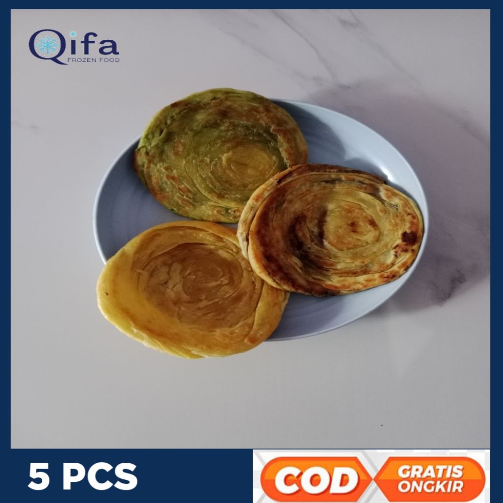 

Roti Maryam Qifa Original Frozen Homemade - Halal & Lezat 5pcs