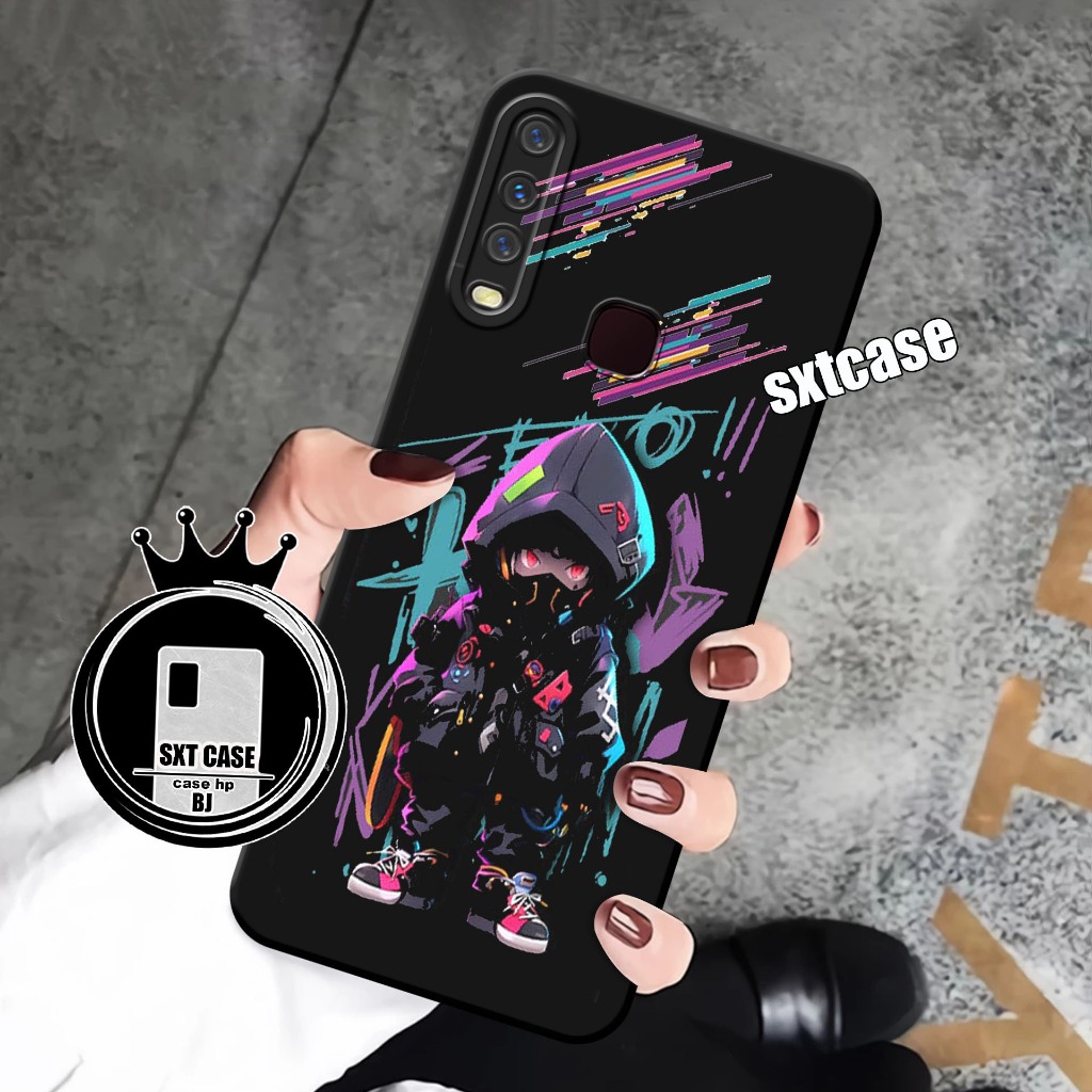 Case Vivo y12-Vivo y15-Vivo y17-Vivo y19 - Vivo y12i  Karakter - case handphone- fashion case - soft