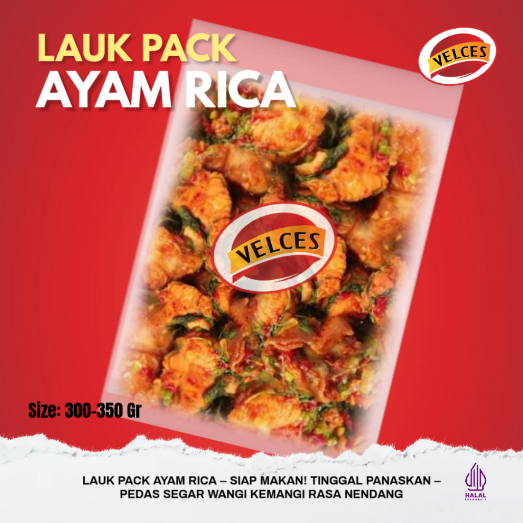 

LAUK PACK AYAM RICA KEMANGI 300–350g | SIAP SANTAP – TINGGAL PANASKAN
