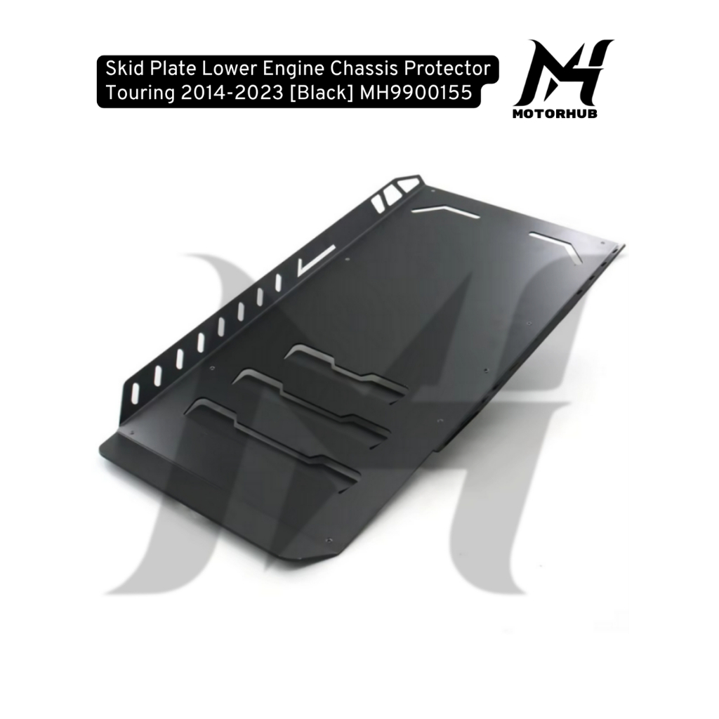 Skid Plate Harley Touring Skid Plate Lower Engine Chassis Protector Harley Touring 2014-2025 [Black]