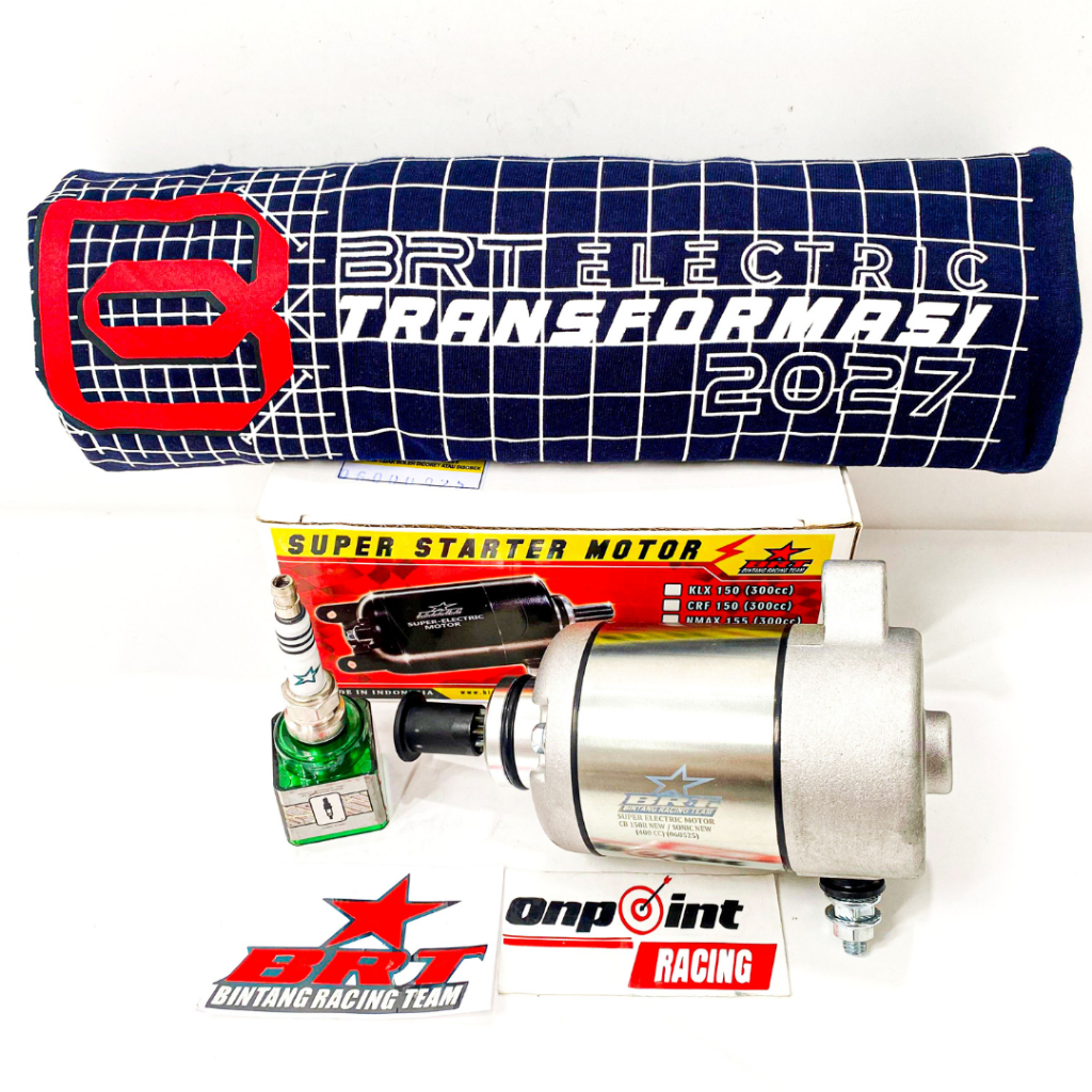 DINAMO STARTER BORE UP BRT SONIC NEW CB 150 R CBR 150 R GTR 150 CB 150 X 100% ORIGINAL BRT