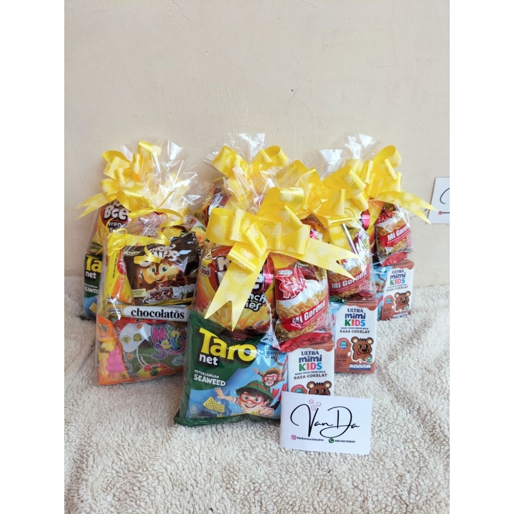 

Paket Snack Sovenir/Paketsnack Ultah/PaketSnack