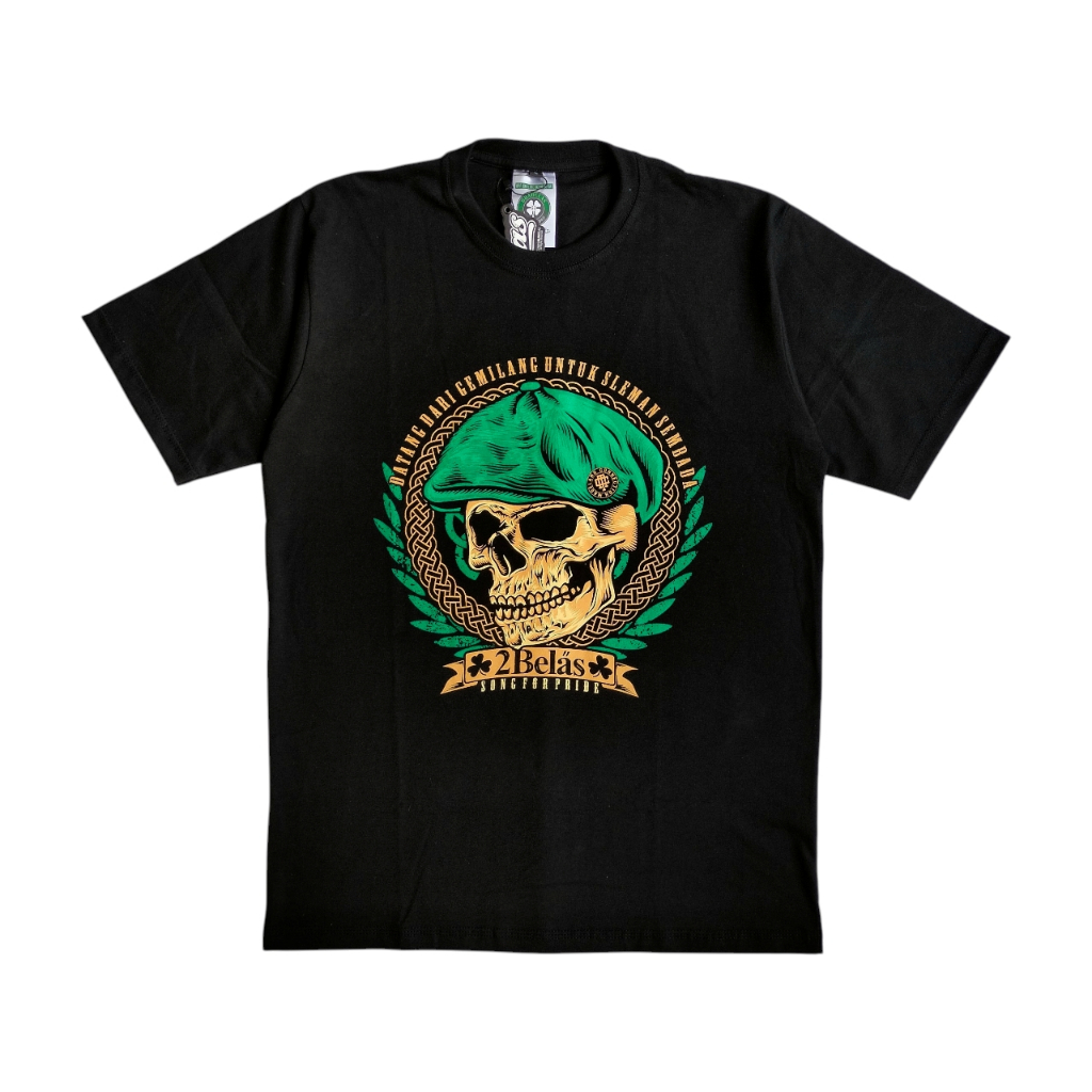 TSHIRT 2BELAS - INTRO (BLACK)