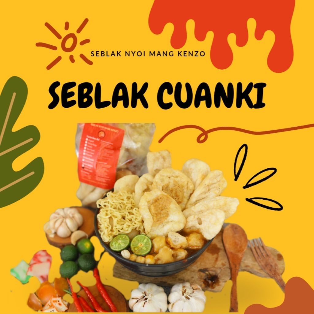 

SEBLAK INSTAN SEBLAK CUANKI - SEBLAK NYOI MANG KENZO