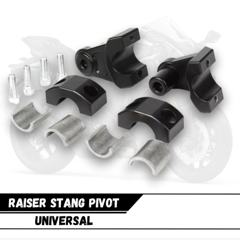 Pivot Peninggi Raiser Stang + Ring Peninggi Stang Raiser Pivot Universal Raiser Peninggi Stang Plus 