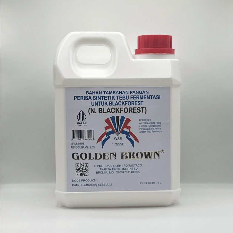 

N-Blackforest Sintetik Tebu Fermentasi Golden Brown 1 Kg
