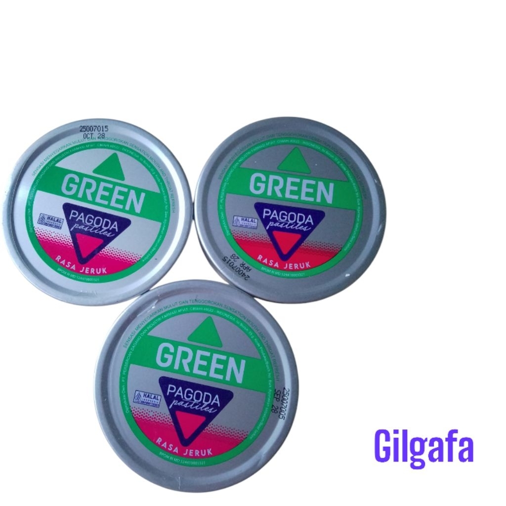 

Pagoda green pastiles jeruk 35gr