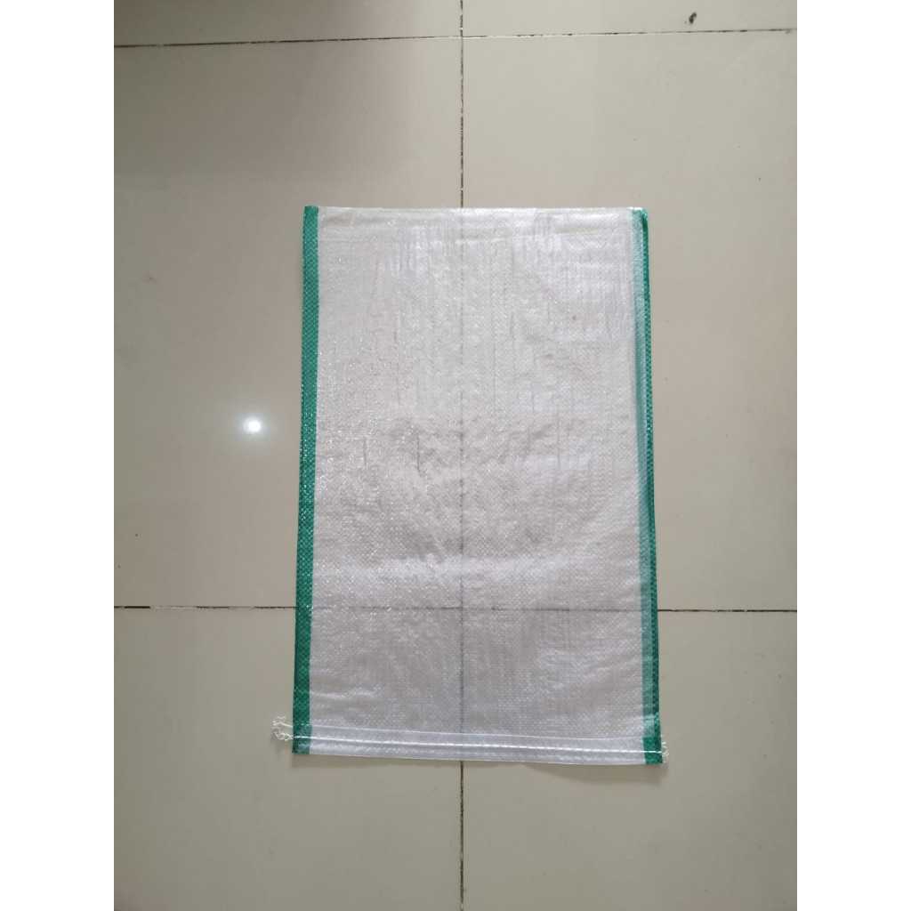 (Paket Isi 10pcs) Karung Beras 30x45cm Untuk Kapasitas 5kg Warna Transparant