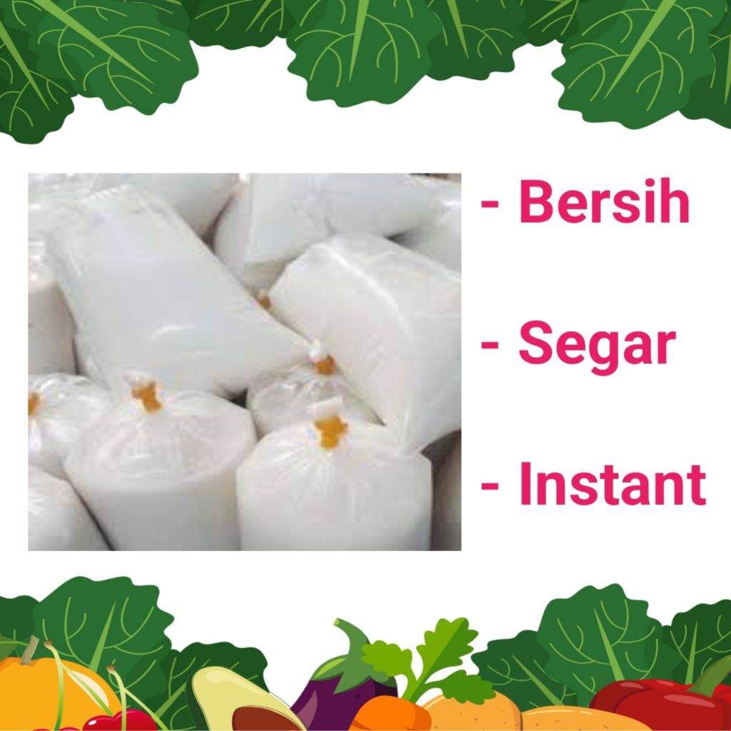 SANTAN KELAPA KENTAL - PALEMBANG