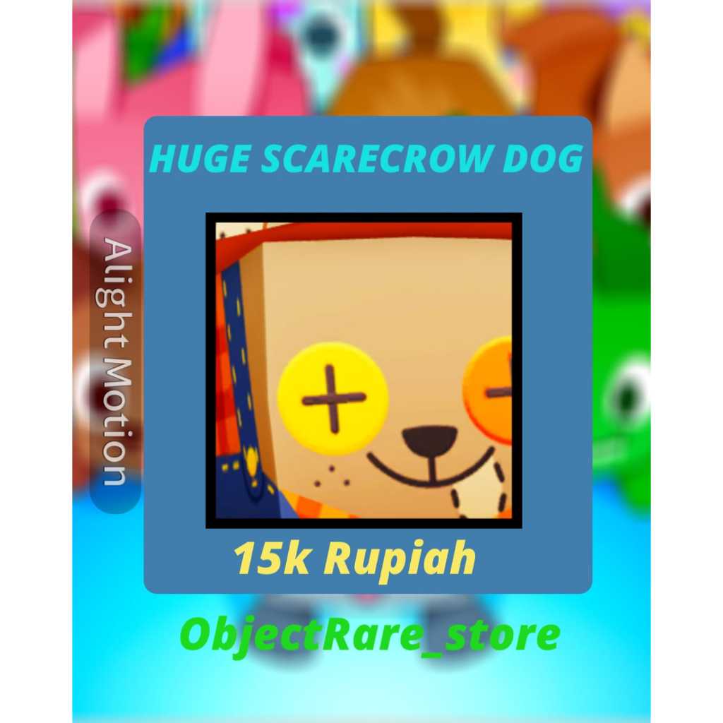 Huge scarecrow dog pet simulator 99
