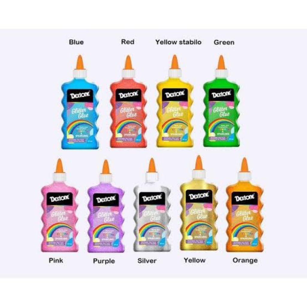 

DEXTONE SLIME 177 GLITTERING GLUE LEM CAIR BENING KILAP KILAU