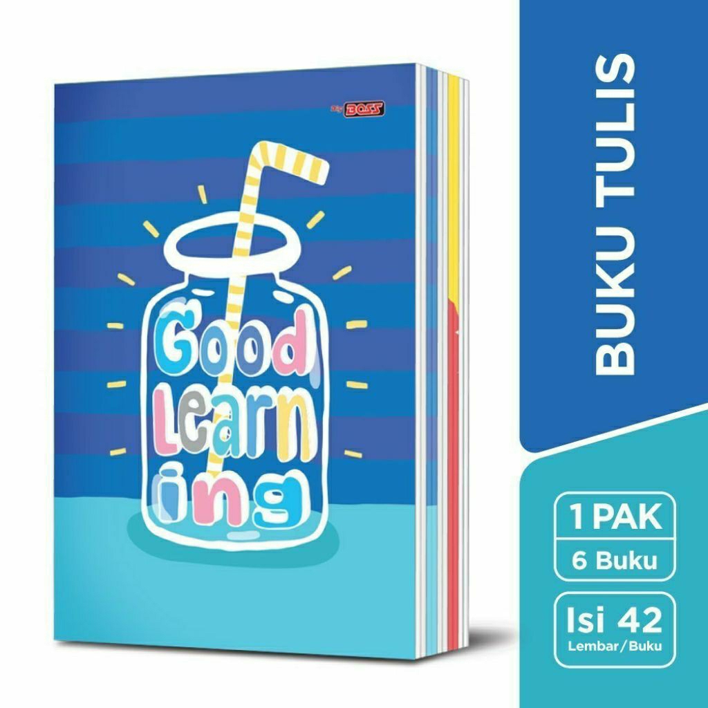 

BUKU TULIS BIG BOSS 42 LEMBAR (1 PACK ISI 6 PCS) UKURAN BESAR