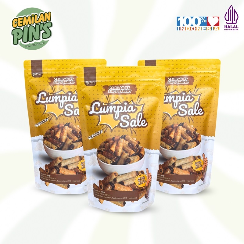 

Lumpia Sale Cemilan Pins Sale dalam Balutan Kulit Lumpia Renyah Bikin Nagih Bisa COD Halal