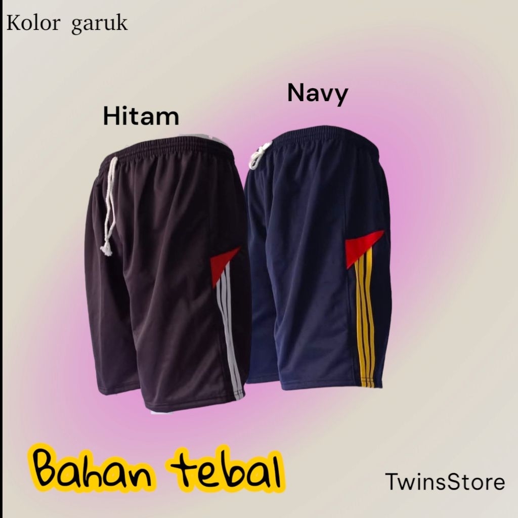 celana pendek pria//celana olahraga pendek pria//celana kolor pria//kolor pria pendek// kolor olahra