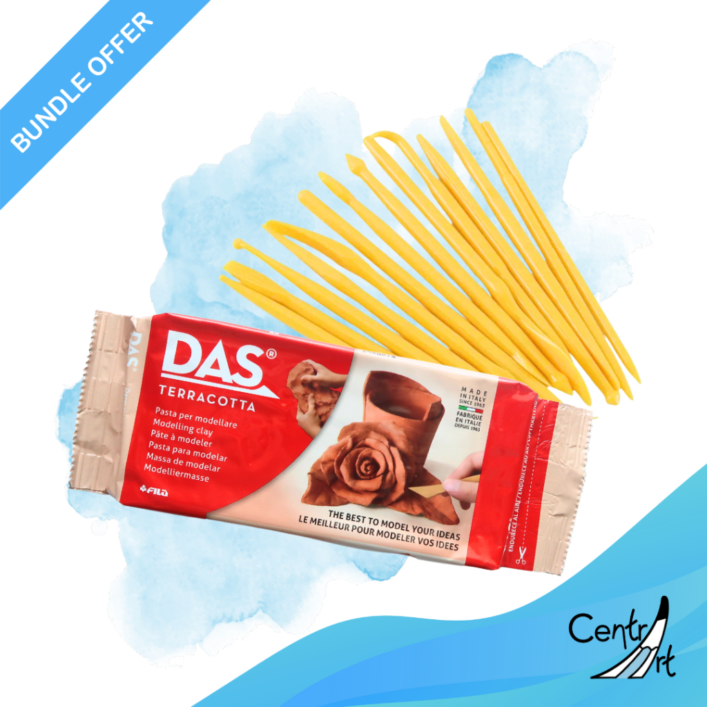 

Paket Das Modelling Clay 1Kg | Clay tools mini