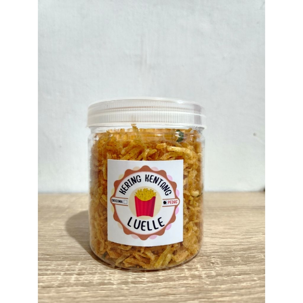 

kering kentang (PEDAS) toples