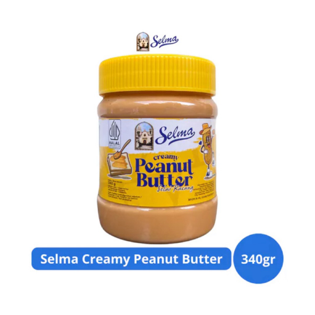 

Selma Creamy Peanut Butter 340gr – Selai Kacang Lembut dan Gurih