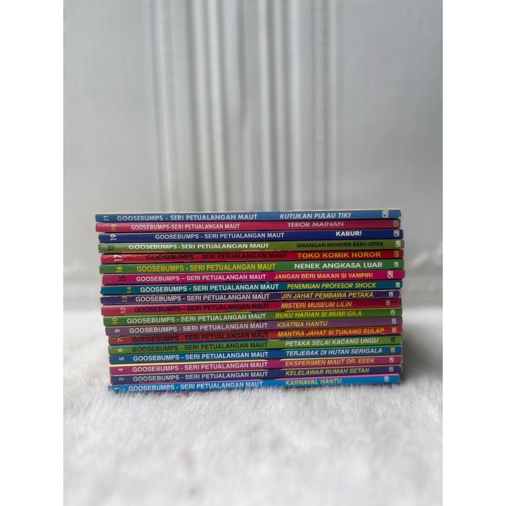 Novel Goosebumps Seri Petualangan Maut R L Stine
