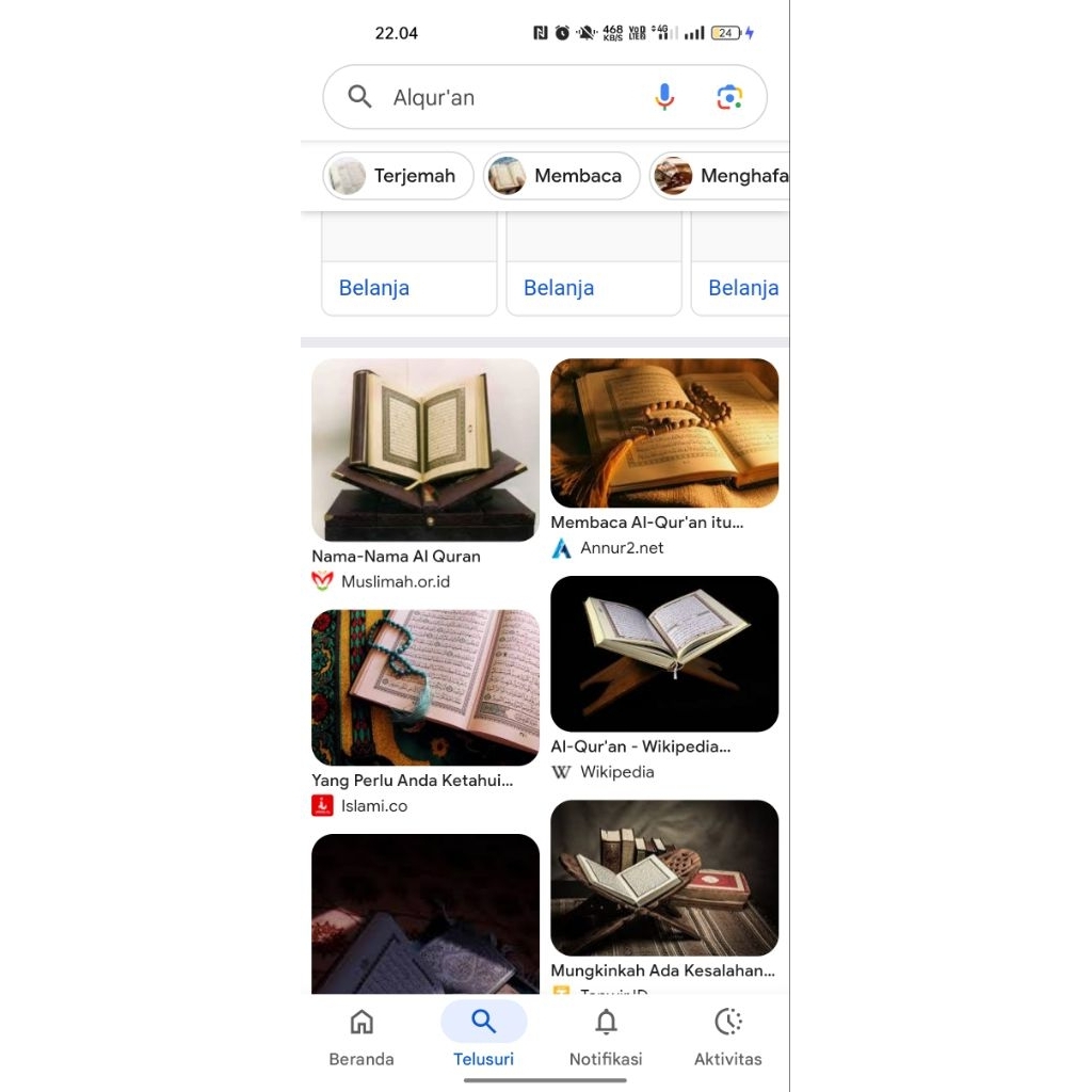 

samak quran khusus pesanan