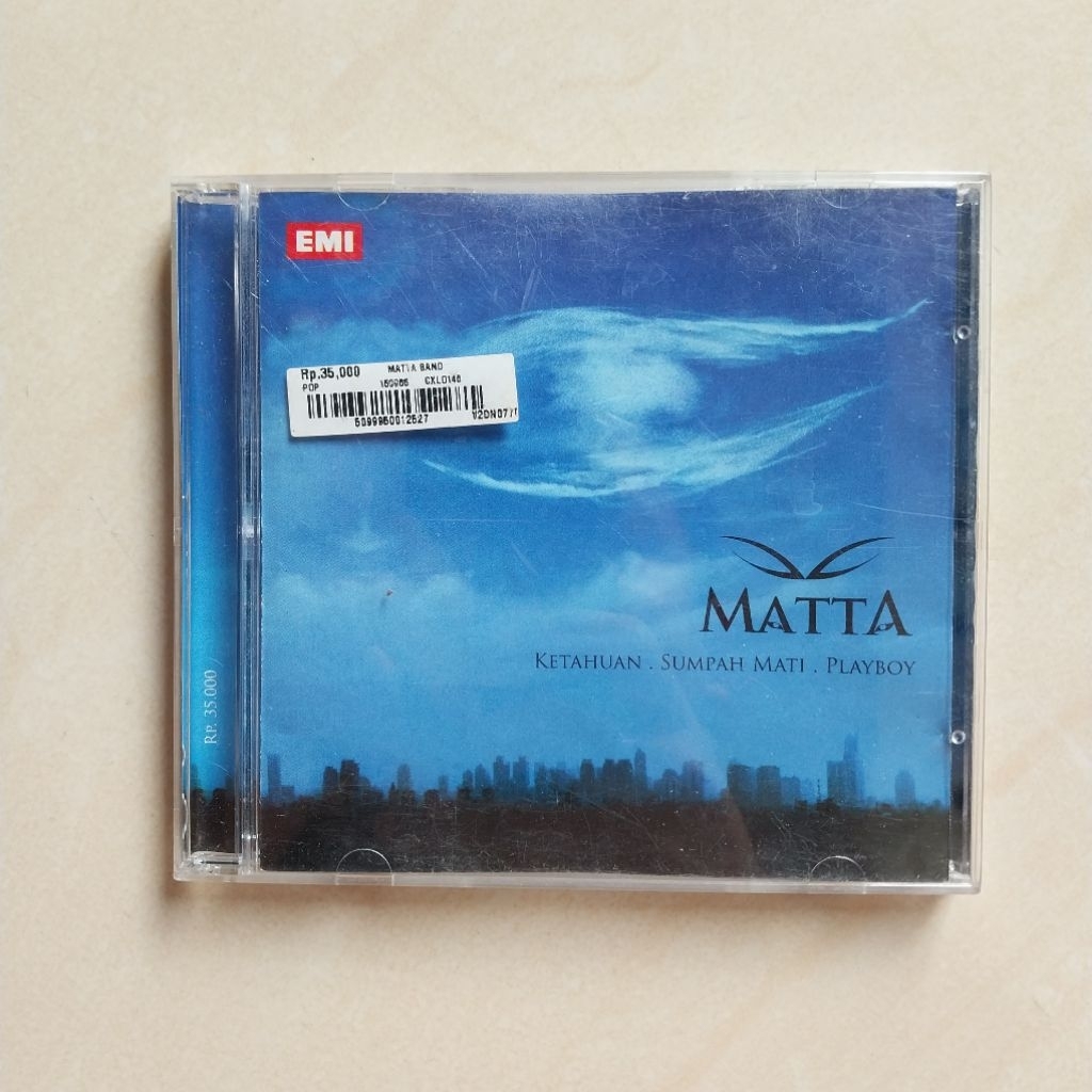 CD MATTA ALBUM KETAHUAN, SUMPAH MATI, PLAYBOY