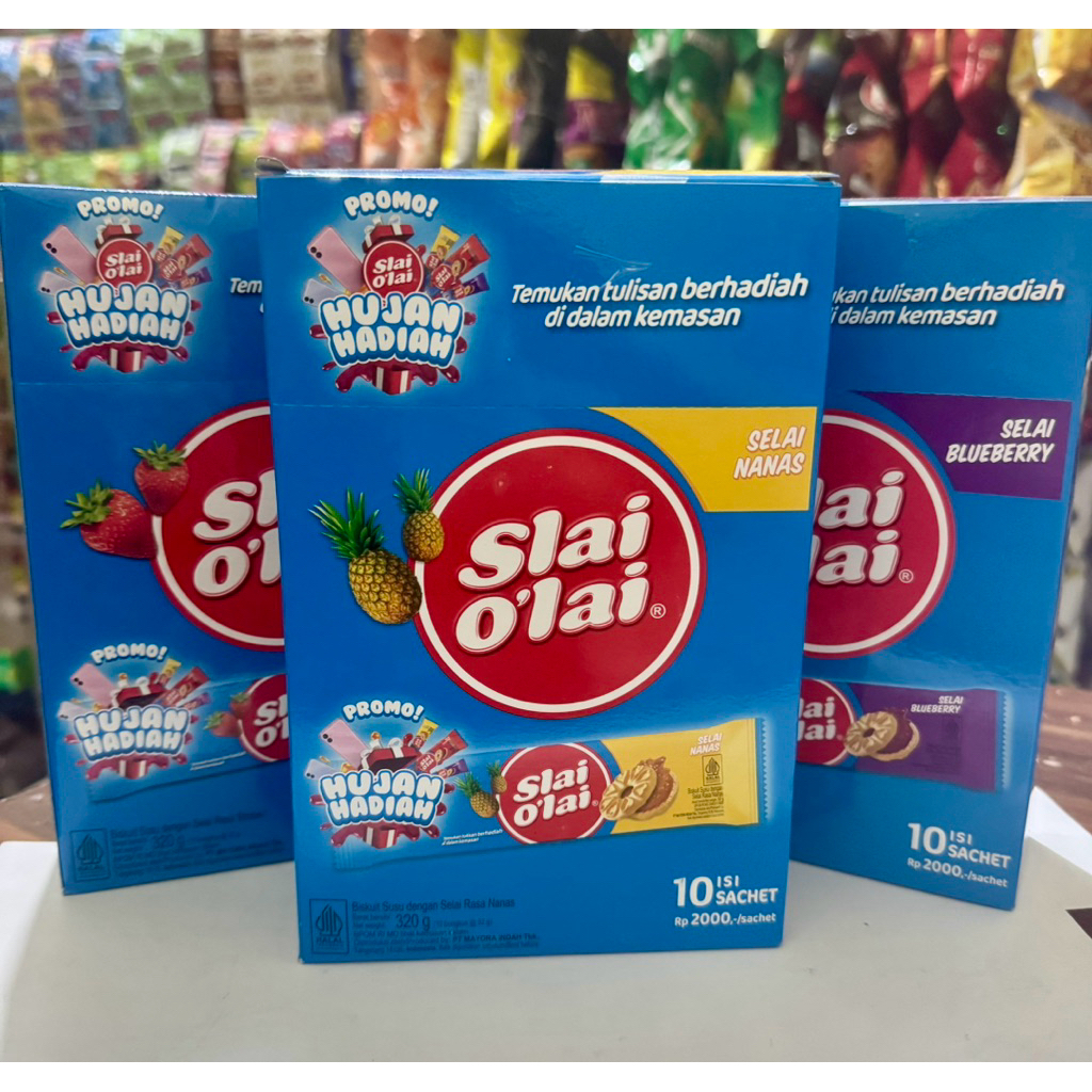 

Slai Ola'i Box 320gr ( 10pcs x 32gr ) ECER per box