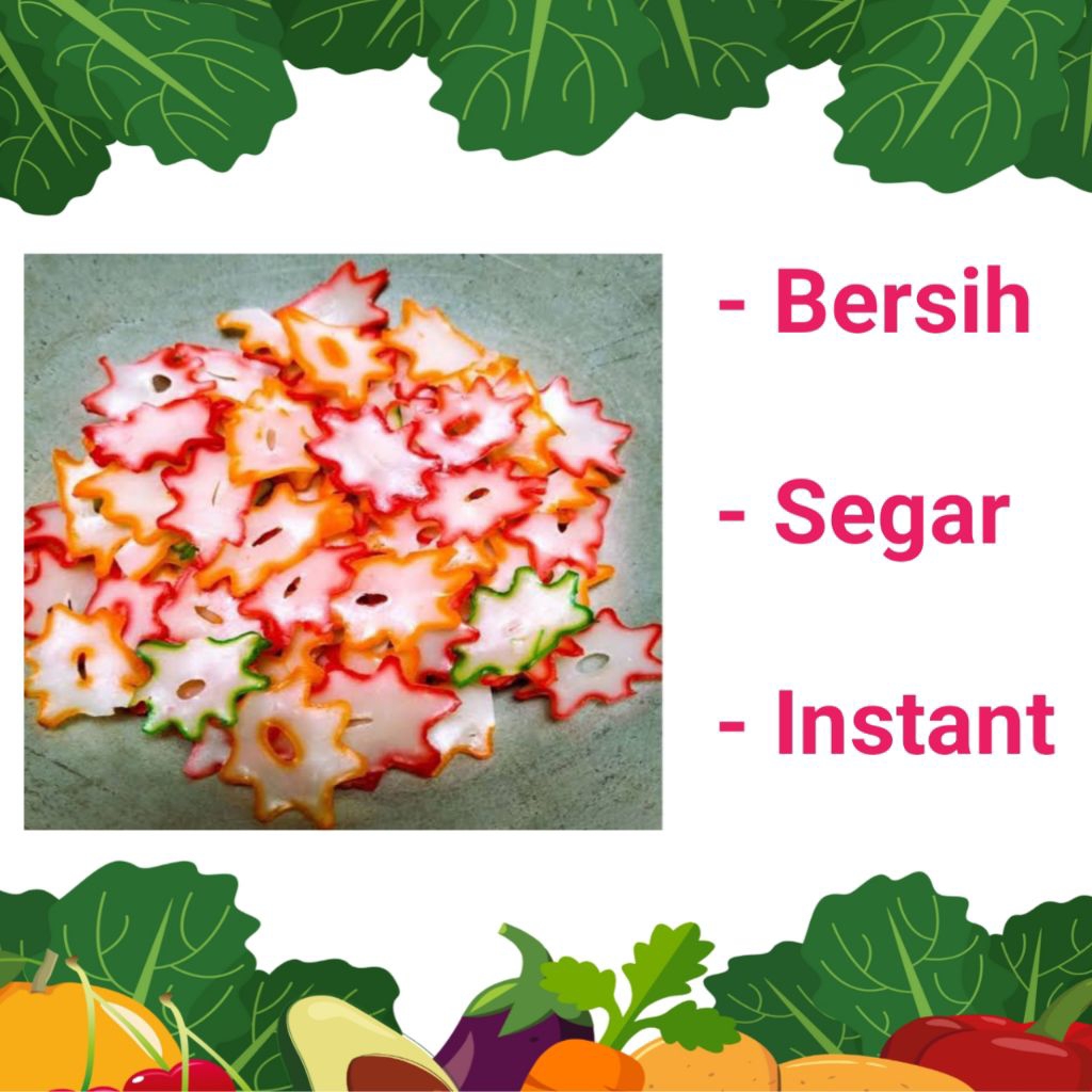 

KERUPUK BINTANG MENTAH - PALEMBANG