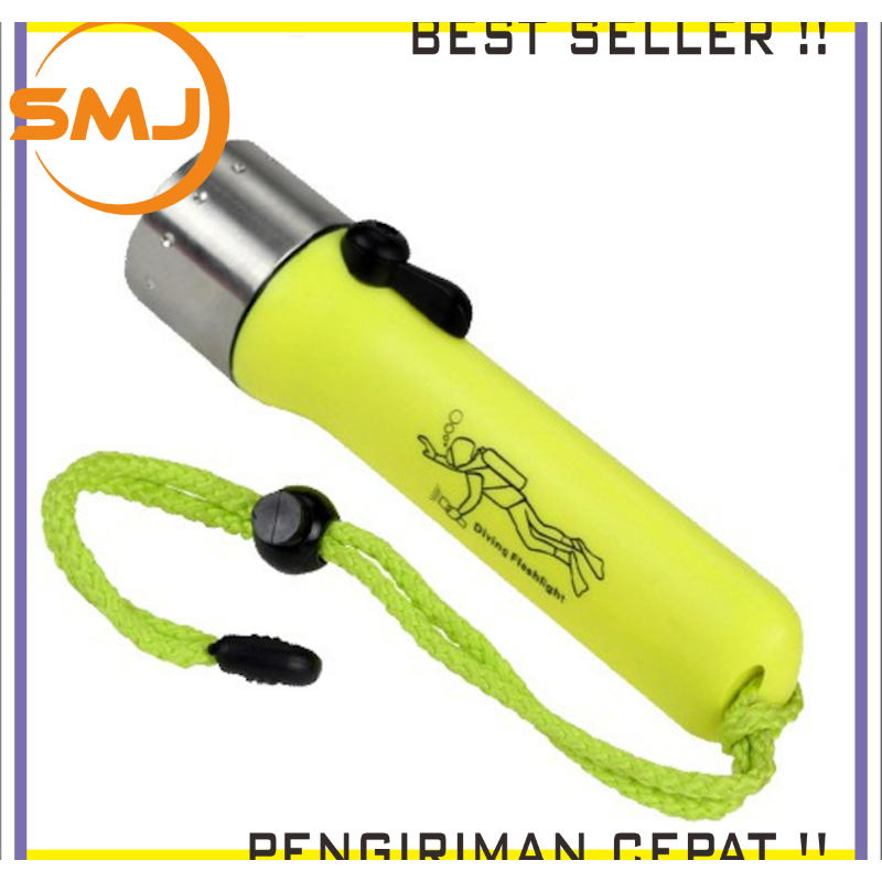 Senter Selam Diving BIT Anti Air Shallow Light Waterproof