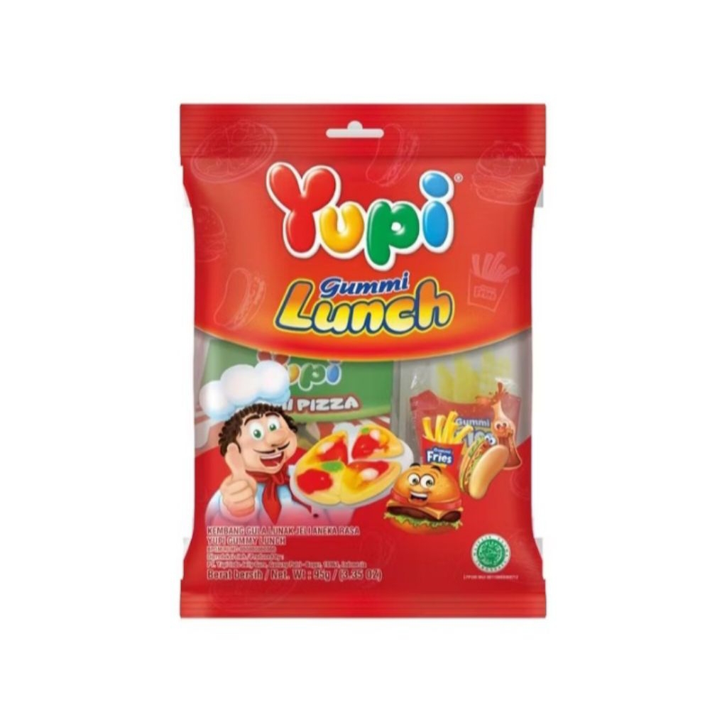 

Yupi Gummy Lunch 93g
