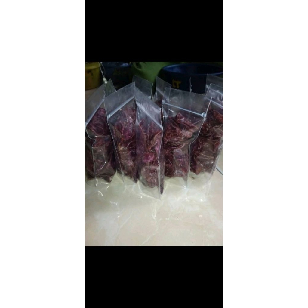 

keripik ubi ungu renyah