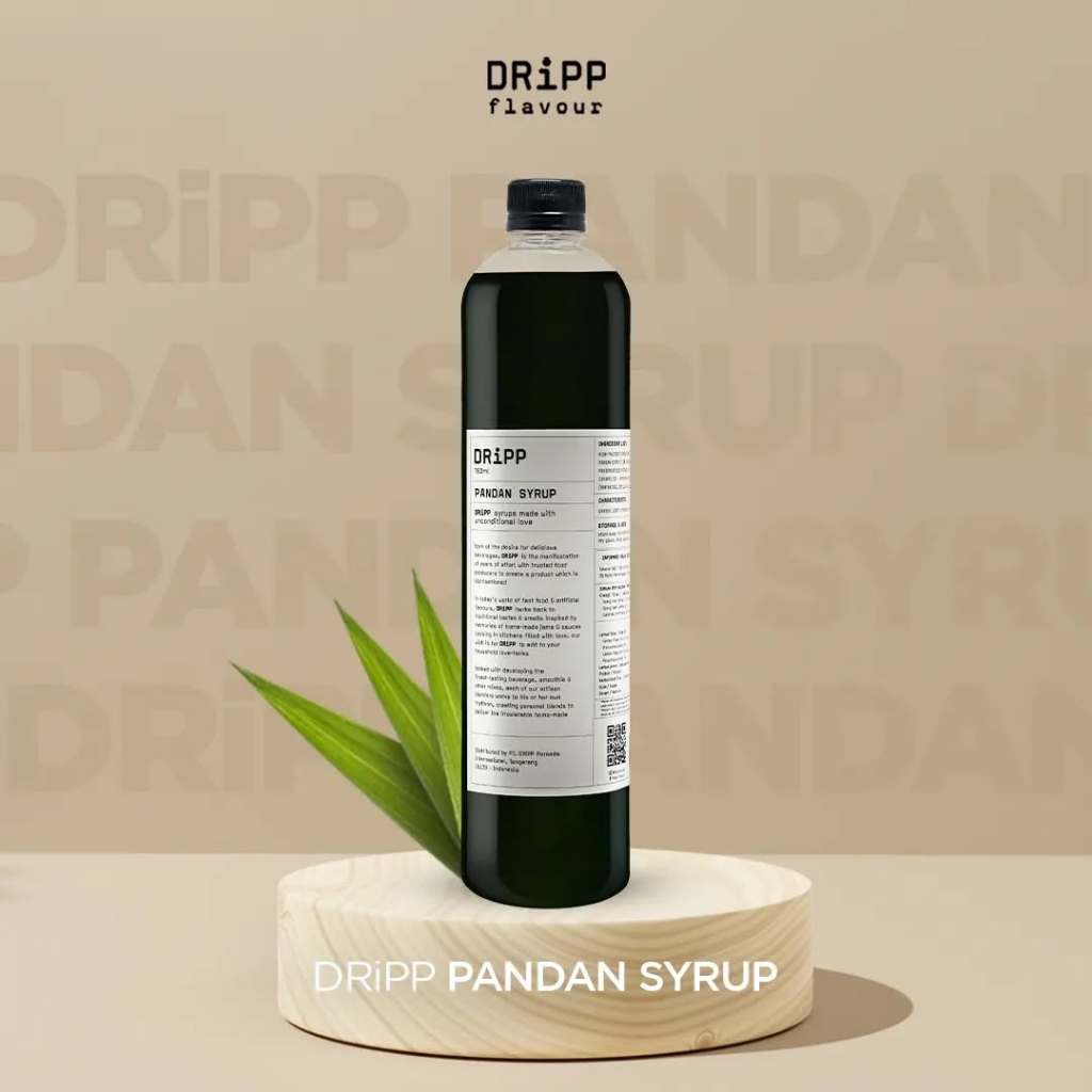 

Dripp Syrup rasa Pandan 760 ml